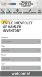 Mobile Screenshot of hamlerchevrolet.com